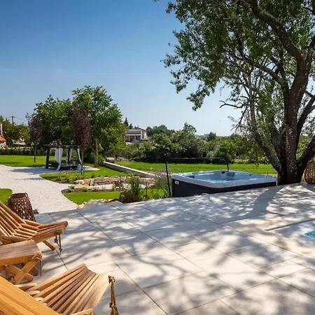 Family With Pool In Visnjan Villa Rapavel